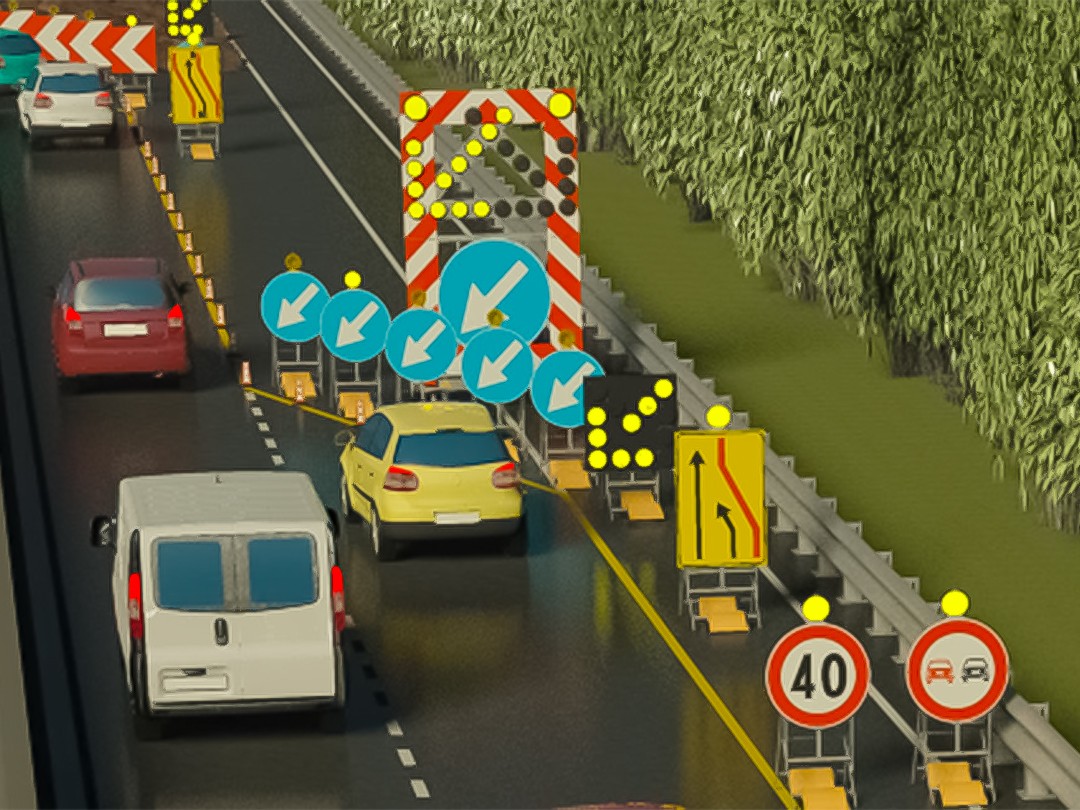 Trafik Yönlendirme Römorku